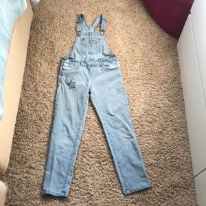 Denim Overalls
